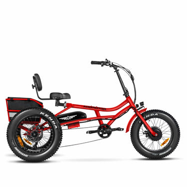 New Modern Trends E-Trikes Red Addmotor M-360 Electric Trike